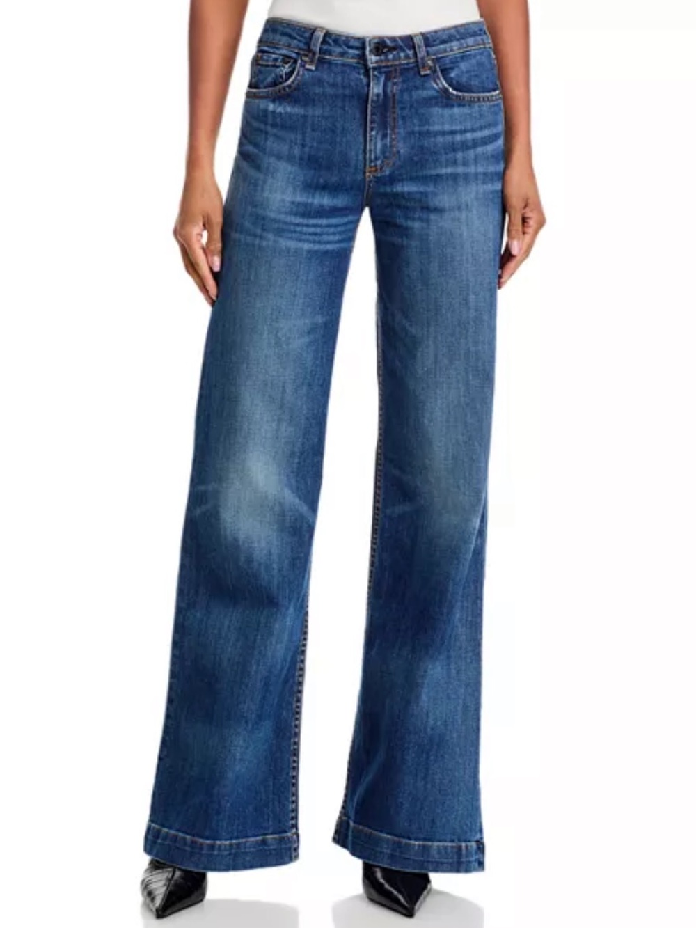 ASKK NY Juniper High Rise Wide Leg Jeans Size 23